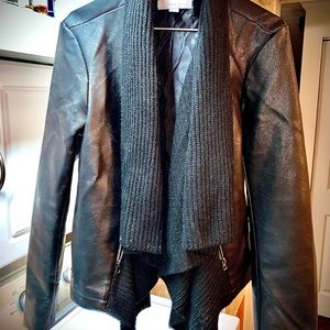 New York & Company Leather Jacket
